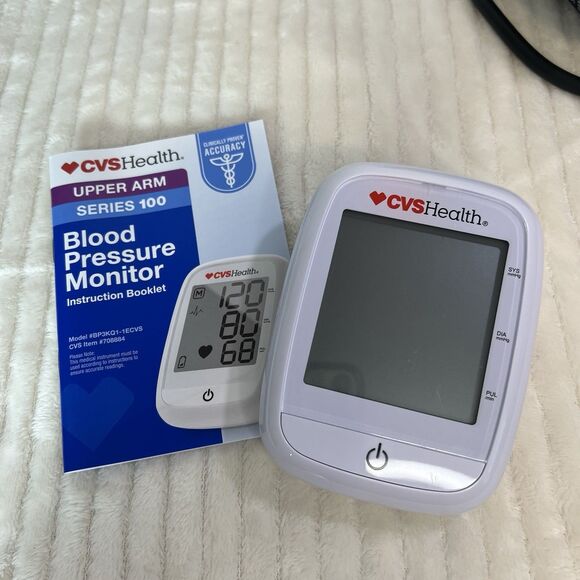 Blood Pressure Monitor Series 100. Upper Arm. Batteries Included. - Picture 8 of 12